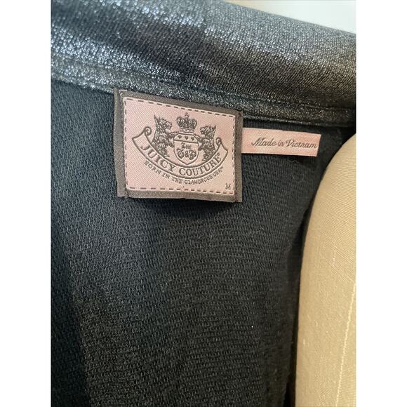 juicy couture, sparkly open cardigan, medium - Picture 9 of 10